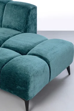 Hörnsoffa Nia Glam - Mörkgrön Höger, 250cm - KARE Design