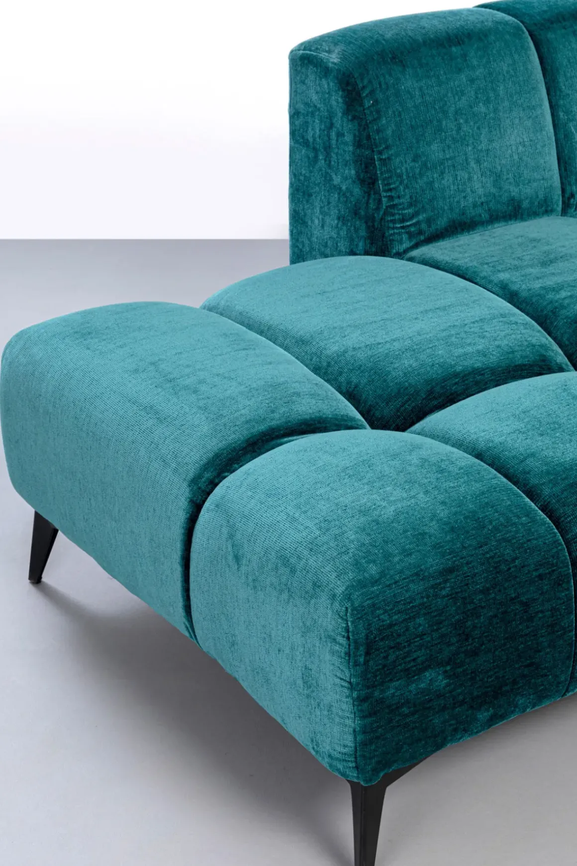Hörnsoffa Nia Glam - Mörkgrön Vänster, 250cm - KARE Design