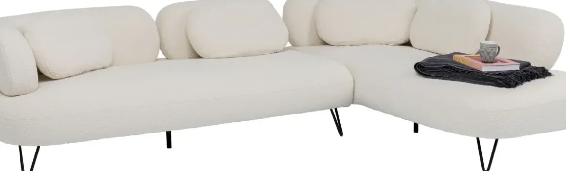 Hörnsoffa Peppo, 286x196cm - KARE Design