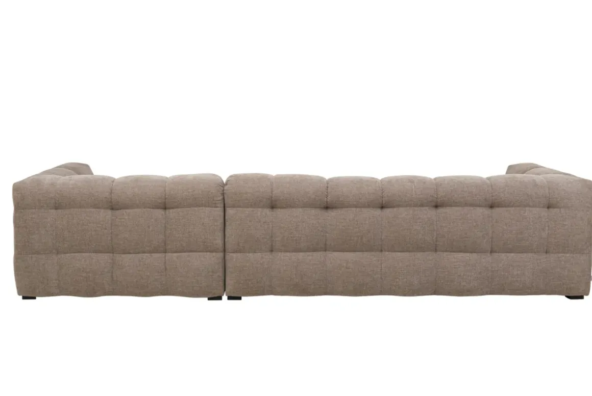 Hörnsoffa Salamanca - Ljusbrun Höger, 250cm - KARE Design