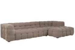 Hörnsoffa Salamanca - Ljusbrun Höger, 250cm - KARE Design