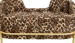 Hundbädd/Kattbädd Diva Leo - Leopardmönstrad - KARE Design