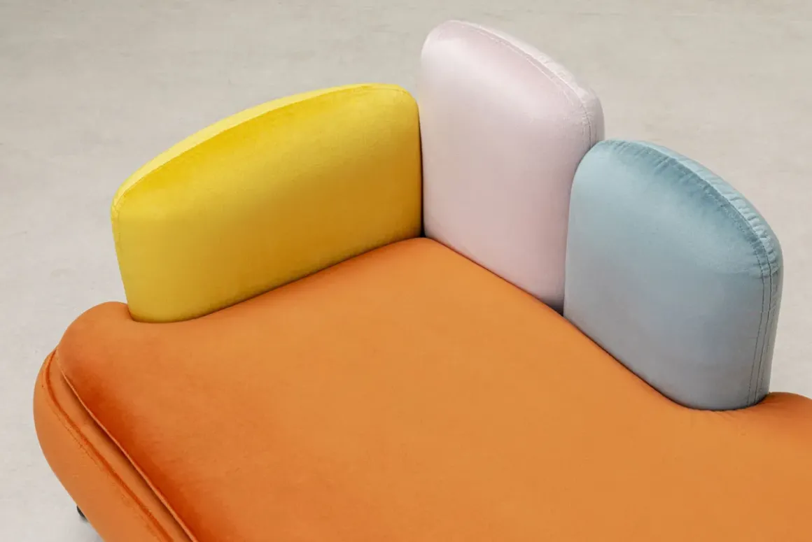 Hundbädd/Kattbädd Diva - Orange - KARE Design