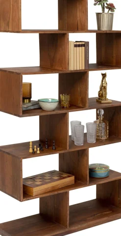 Hylla Authentico Zick Zack - Öppen Bokhylla, 180x100cm - KARE Design