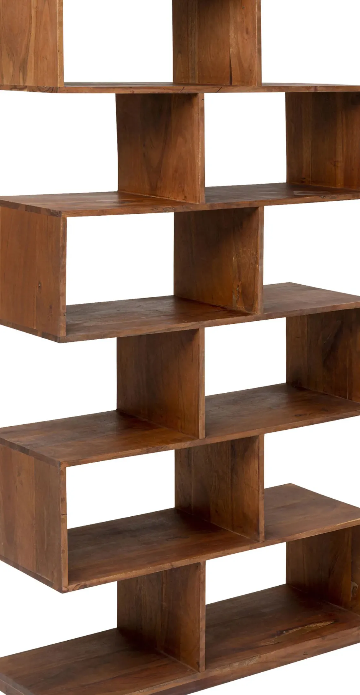 Hylla Authentico Zick Zack - Öppen Bokhylla, 180x100cm - KARE Design