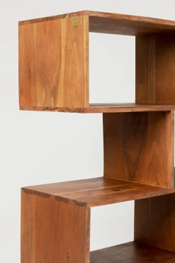 Hylla Authentico Zick Zack - Öppen Bokhylla, 180x100cm - KARE Design