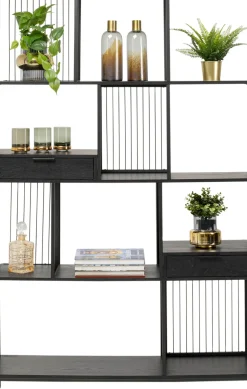 Hylla Bologna - Svart, 200x125cm - KARE Design