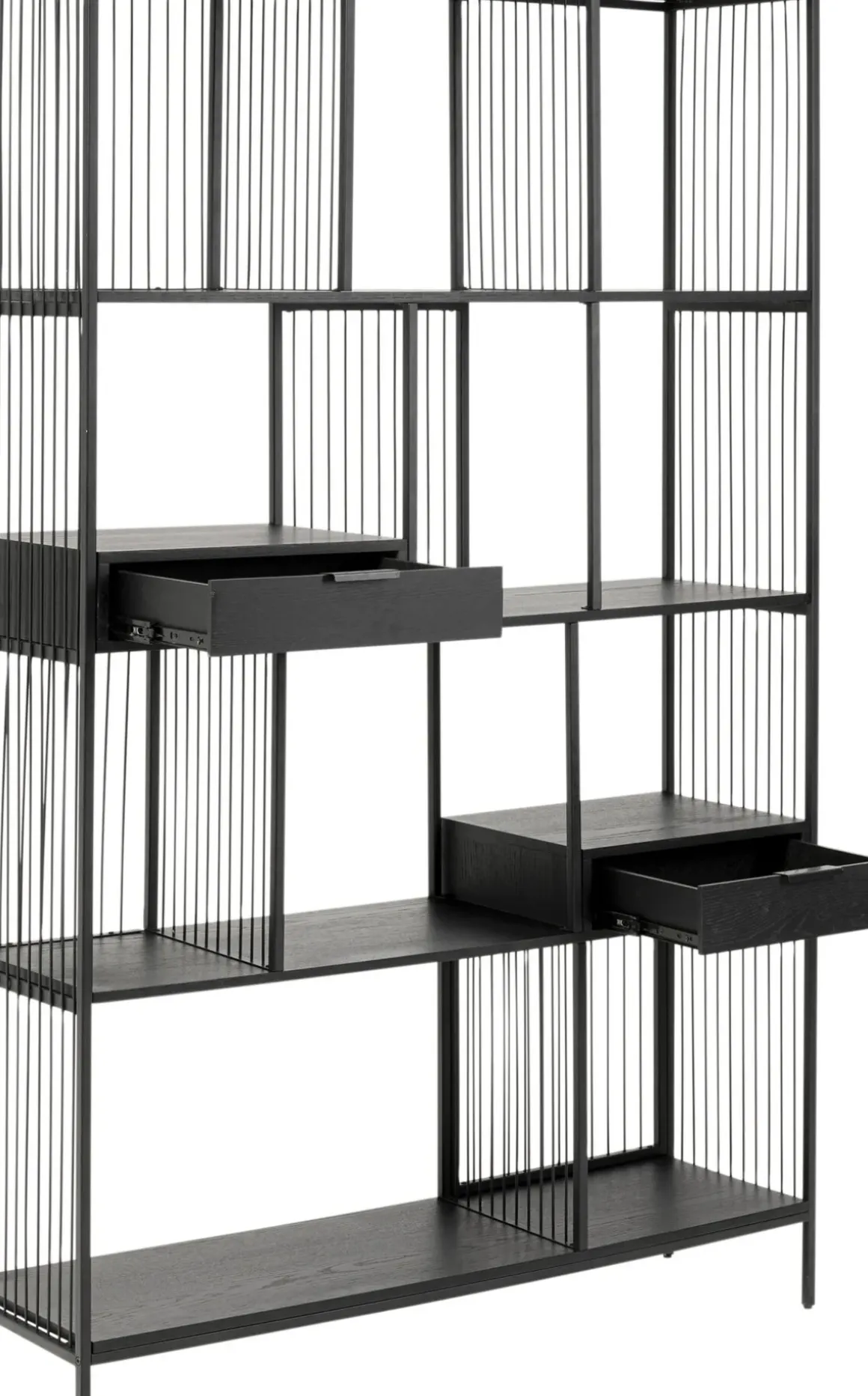 Hylla Bologna - Svart, 200x125cm - KARE Design