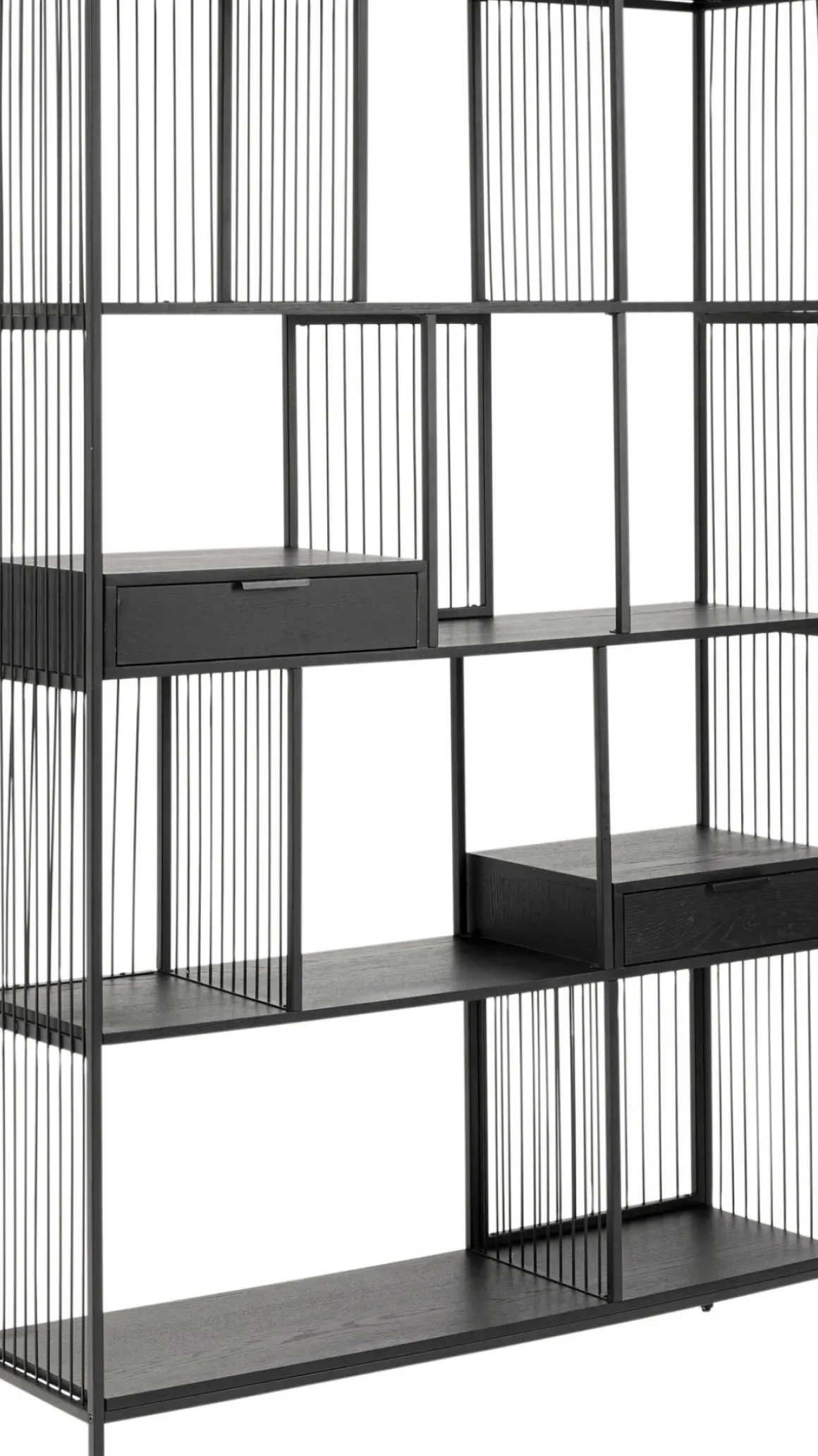 Hylla Bologna - Svart, 200x125cm - KARE Design