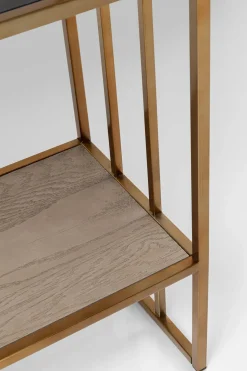 Hylla Cesaro - Öppen Bokhylla i Mässing, 170x90cm - KARE Design
