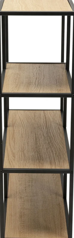 Hylla Loftie - Svart/Ek, 100x77cm - KARE Design
