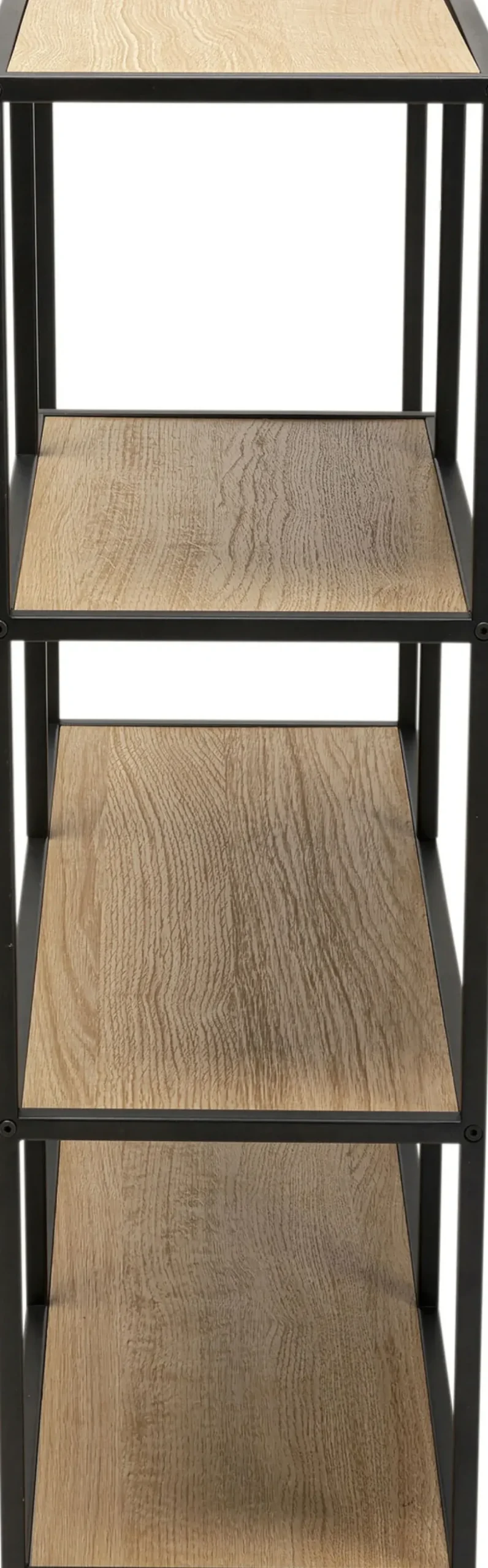 Hylla Loftie - Svart/Ek, 100x77cm - KARE Design