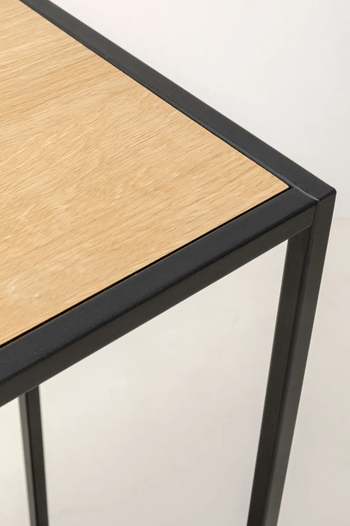 Hylla Loftie - Svart/Ek, 100x77cm - KARE Design