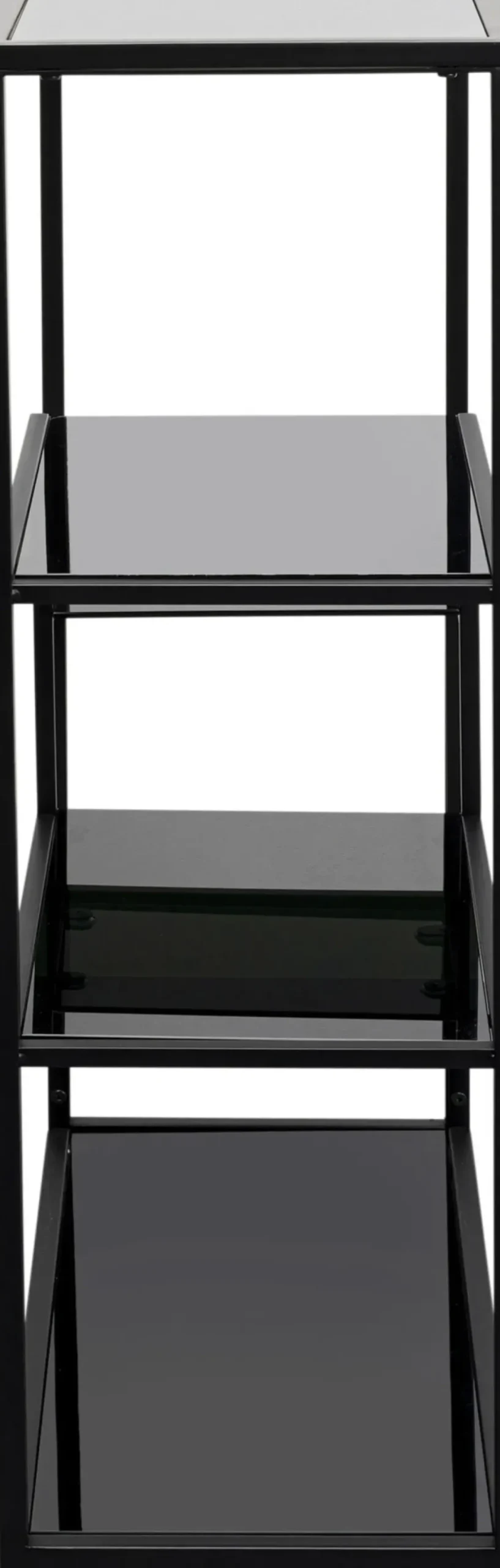 Hylla Loft - Öppen Bokhylla i Svart, 100x60cm - KARE Design