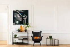 Hylla Loft - Öppen Bokhylla/Sideboard i Svart, 100x115cm - KARE Design