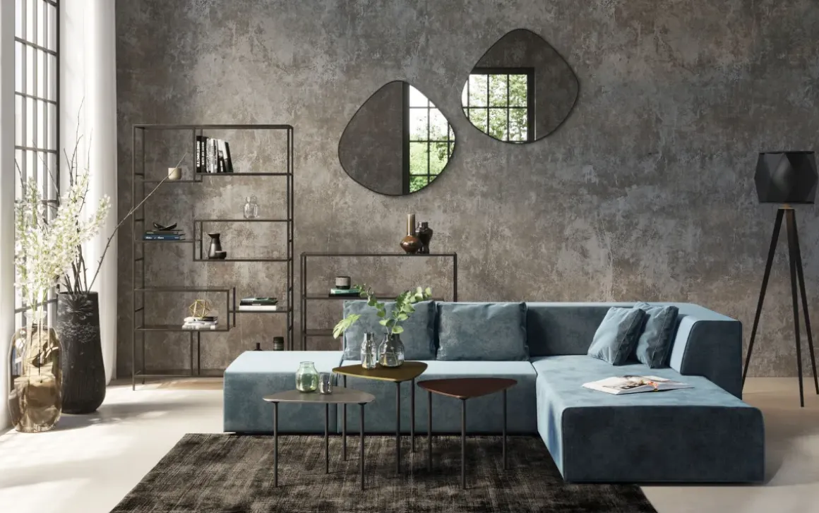 Hylla Loft - Öppen Bokhylla/Sideboard i Svart, 100x115cm - KARE Design