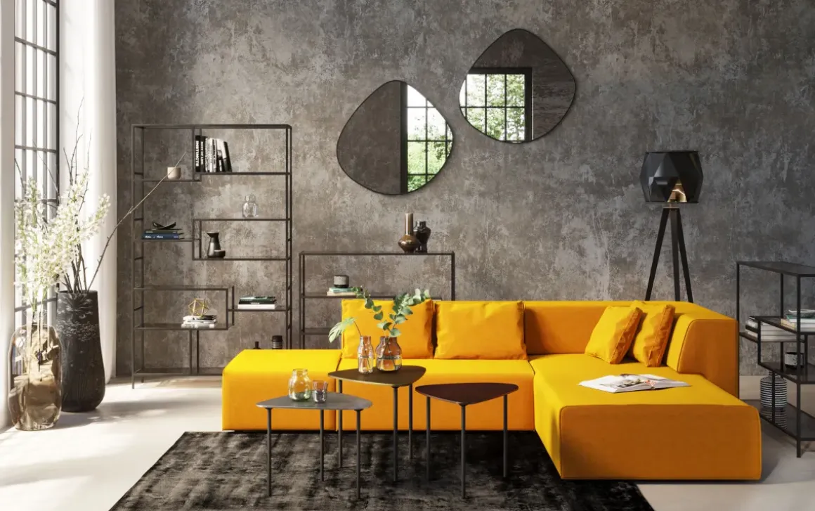 Hylla Loft - Öppen Bokhylla/Sideboard i Svart, 100x115cm - KARE Design