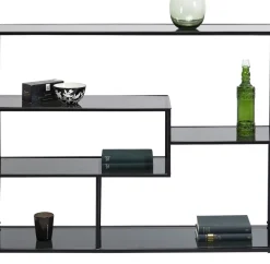Hylla Loft - Öppen Bokhylla/Sideboard i Svart, 100x115cm - KARE Design