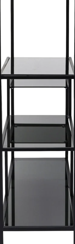Hylla Loft - Öppen Bokhylla/Sideboard i Svart, 100x115cm - KARE Design