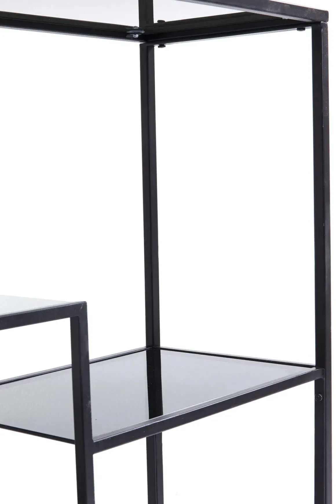 Hylla Loft - Öppen Bokhylla/Sideboard i Svart, 100x115cm - KARE Design