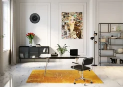 Hylla Loft - Öppen Bokylla i Svart, 195x115cm - KARE Design