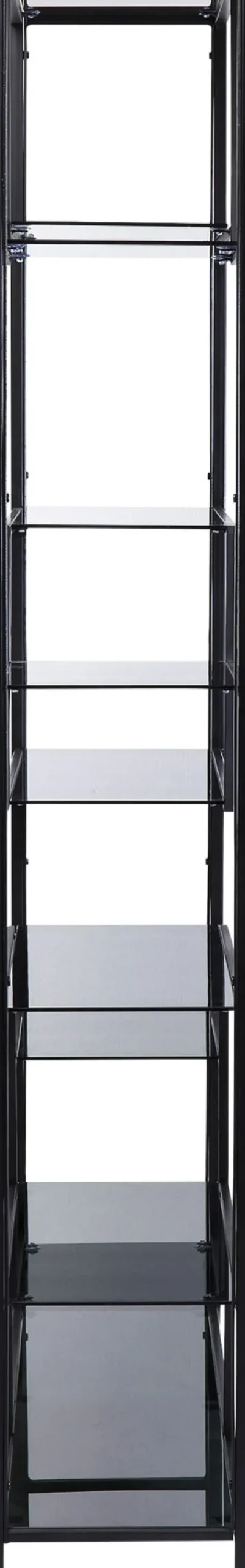 Hylla Loft - Öppen Bokylla i Svart, 195x115cm - KARE Design