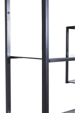 Hylla Loft - Öppen Bokylla i Svart, 195x115cm - KARE Design