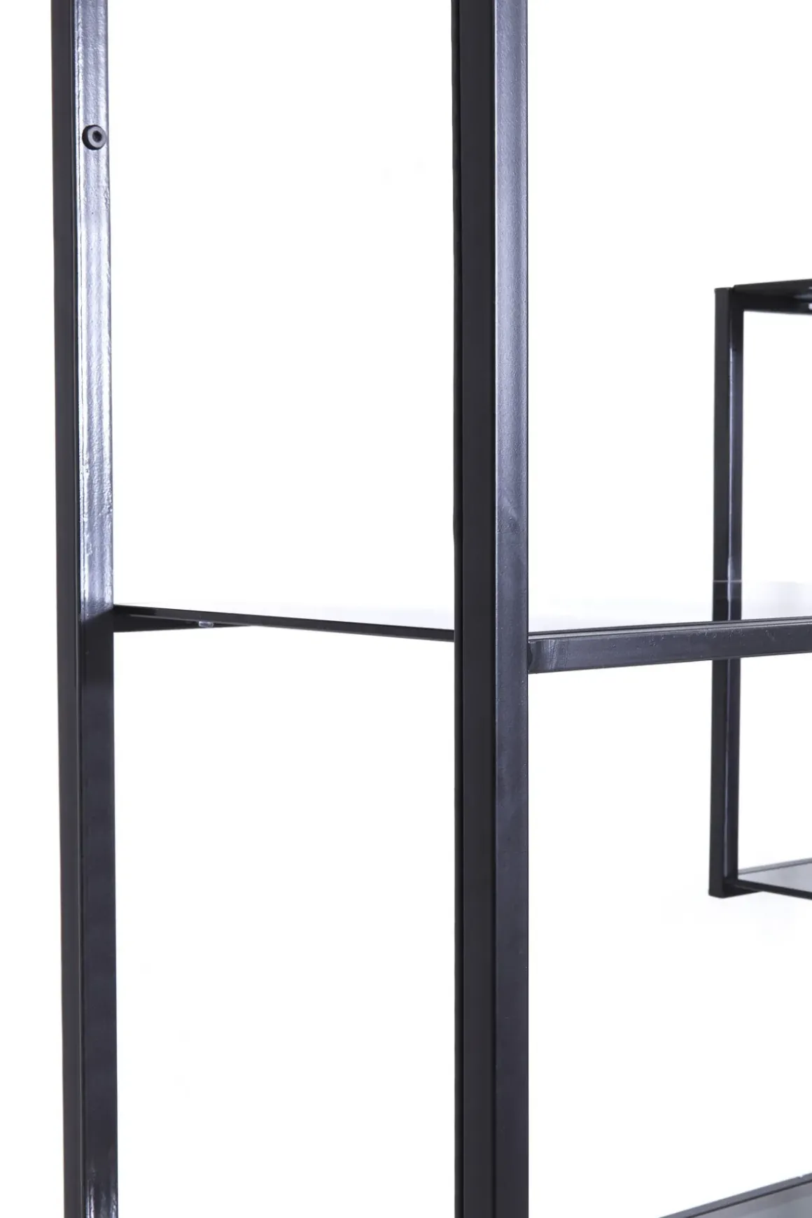 Hylla Loft - Öppen Bokylla i Svart, 195x115cm - KARE Design