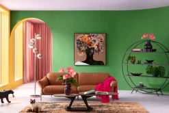 Hylla Mason Round - Öppen Bokhylla, 180x175cm - KARE Design