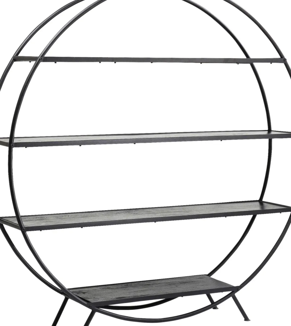 Hylla Mason Round - Öppen Bokhylla, 180x175cm - KARE Design