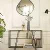 Hylla Mesh - Konsolbord i Svart Stål, 78x120cm - KARE Design