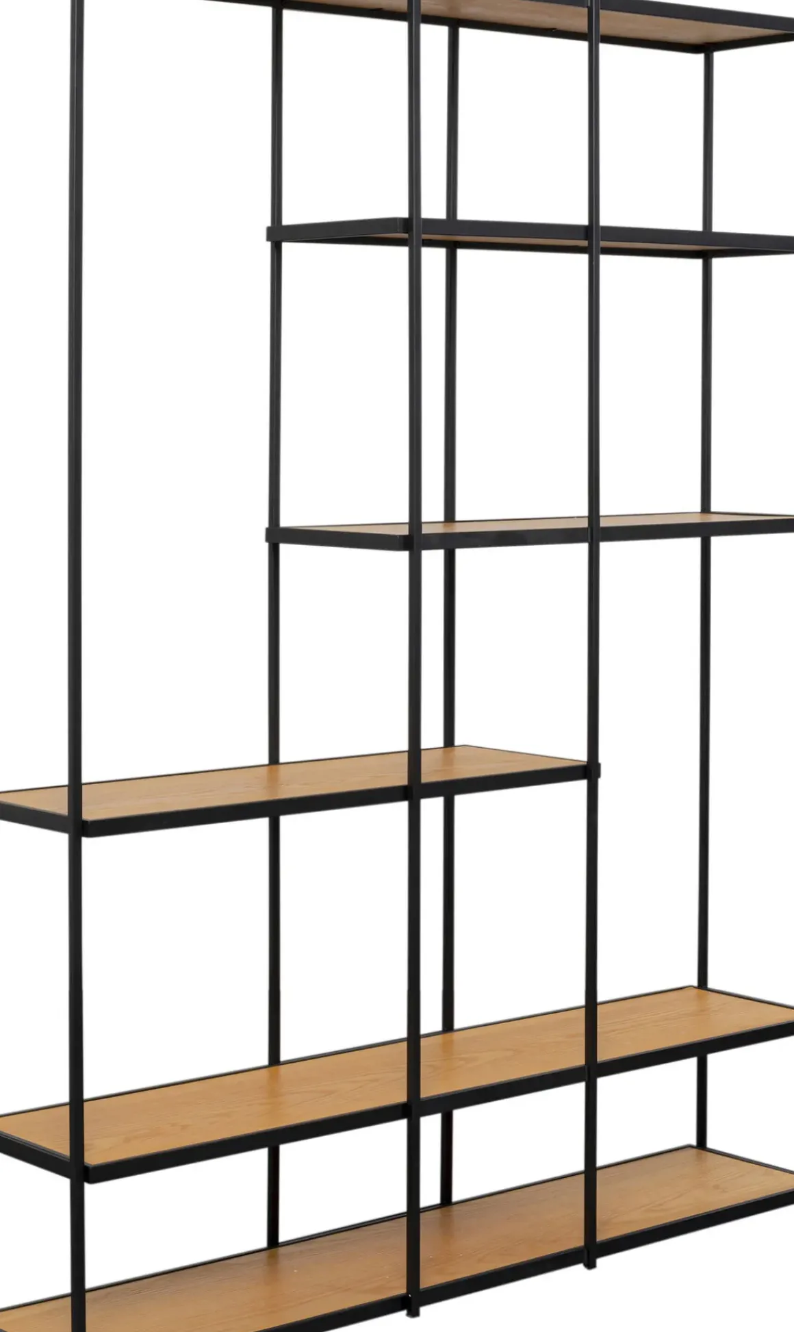 Hylla Oslo - Öppen Bokhylla Natur, 200x150cm - KARE Design