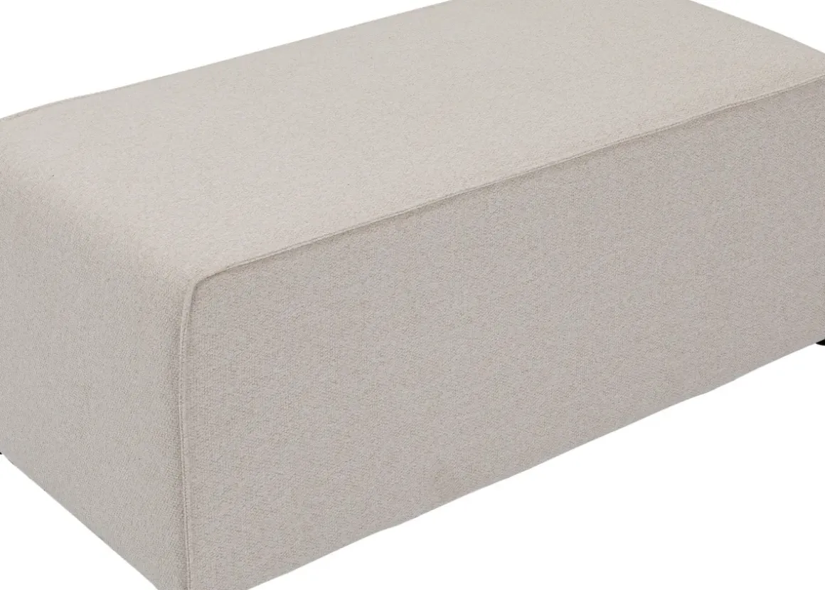 Infinity Fotpall Elements - Creme, 50x100cm - KARE Design