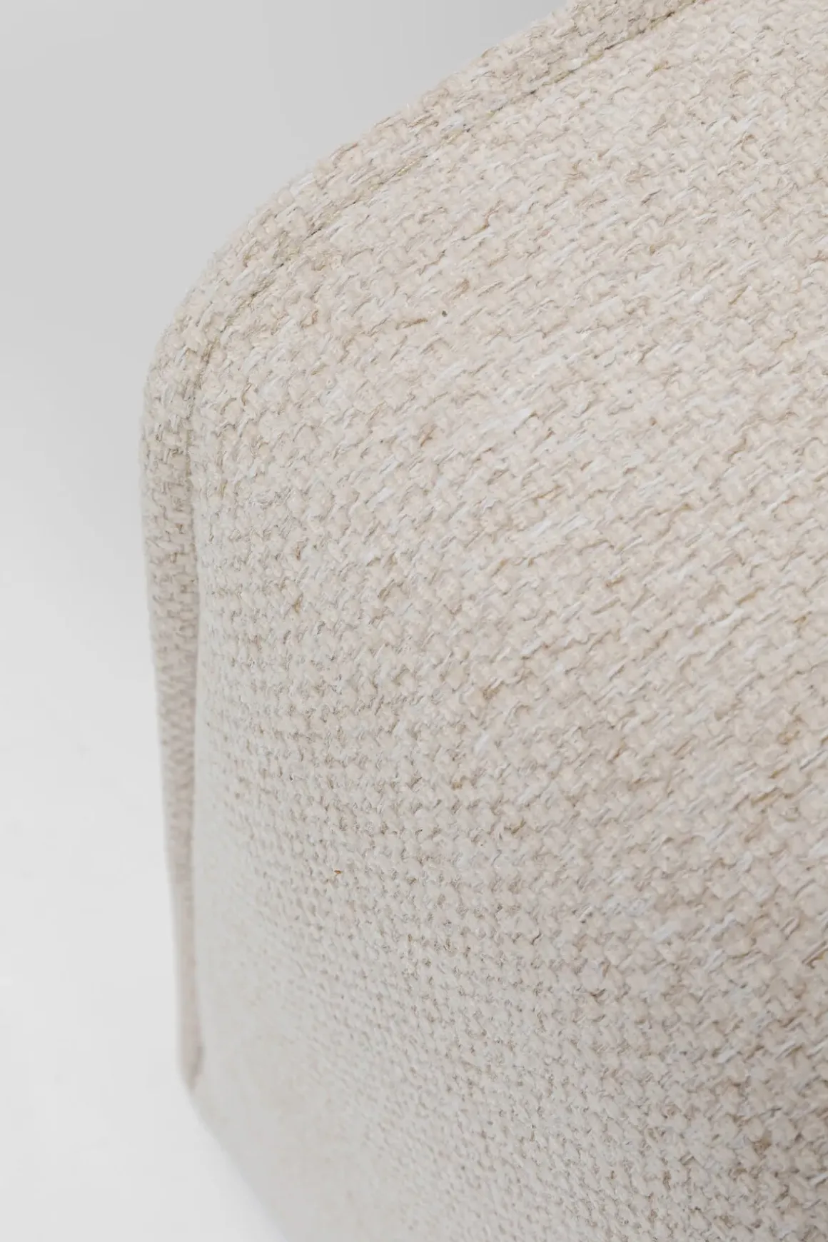 Infinity Fotpall Elements - Creme, 50x100cm - KARE Design
