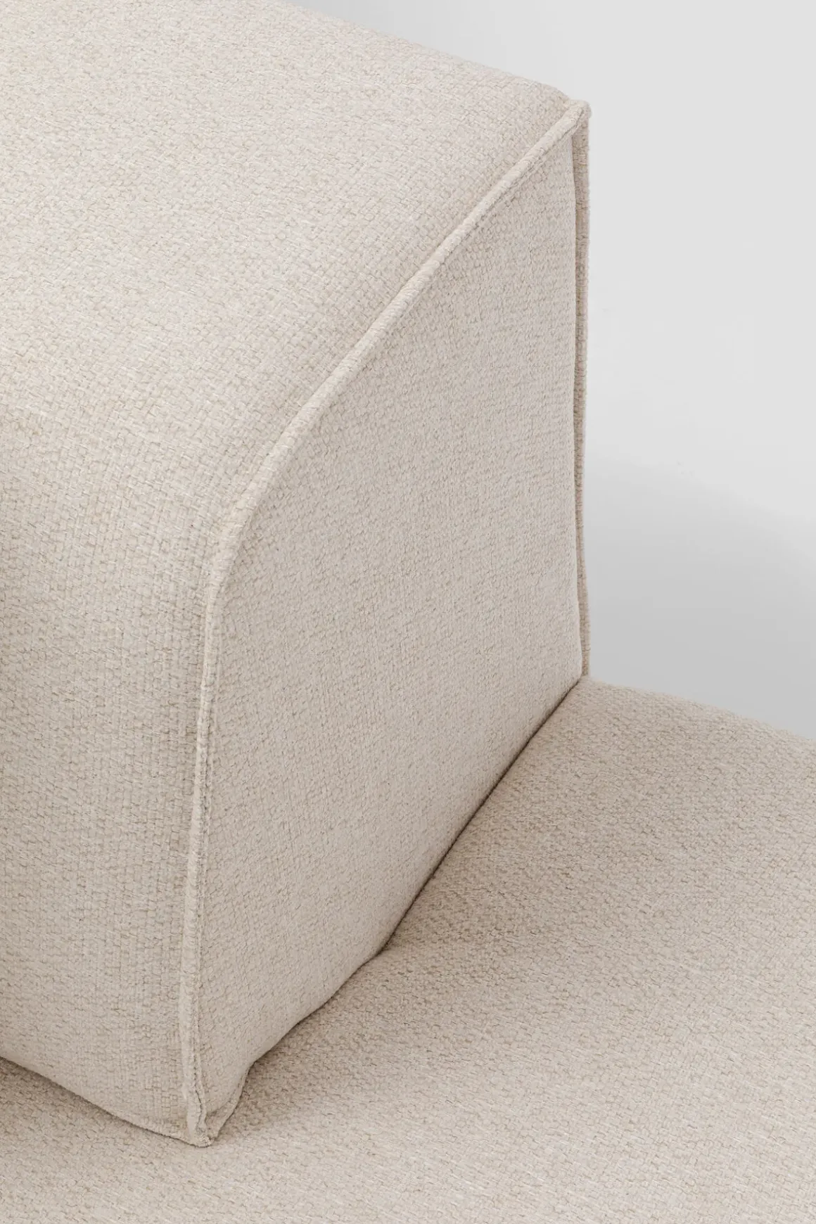 Infinity Ottoman Elements - Creme Vänster - KARE Design