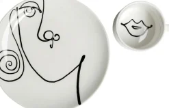 Kaffekopp Viso Donna (2 Delar) - KARE Design