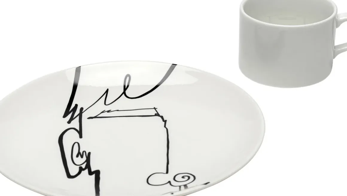 Kaffekopp Viso Uomo (2 Delar) - KARE Design