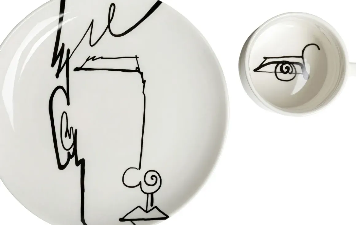 Kaffekopp Viso Uomo (2 Delar) - KARE Design