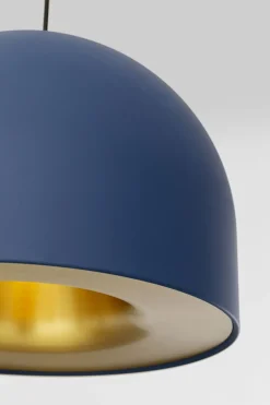 KARE Design TAKLAMPA ZEN - BLÅ, Ø40CM - KARE Design