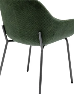 Karmstol Avignon - Grön Stol med Armstöd - KARE Design