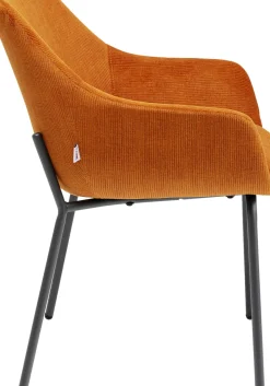 Karmstol Avignon - Orange Stol med Armstöd - KARE Design