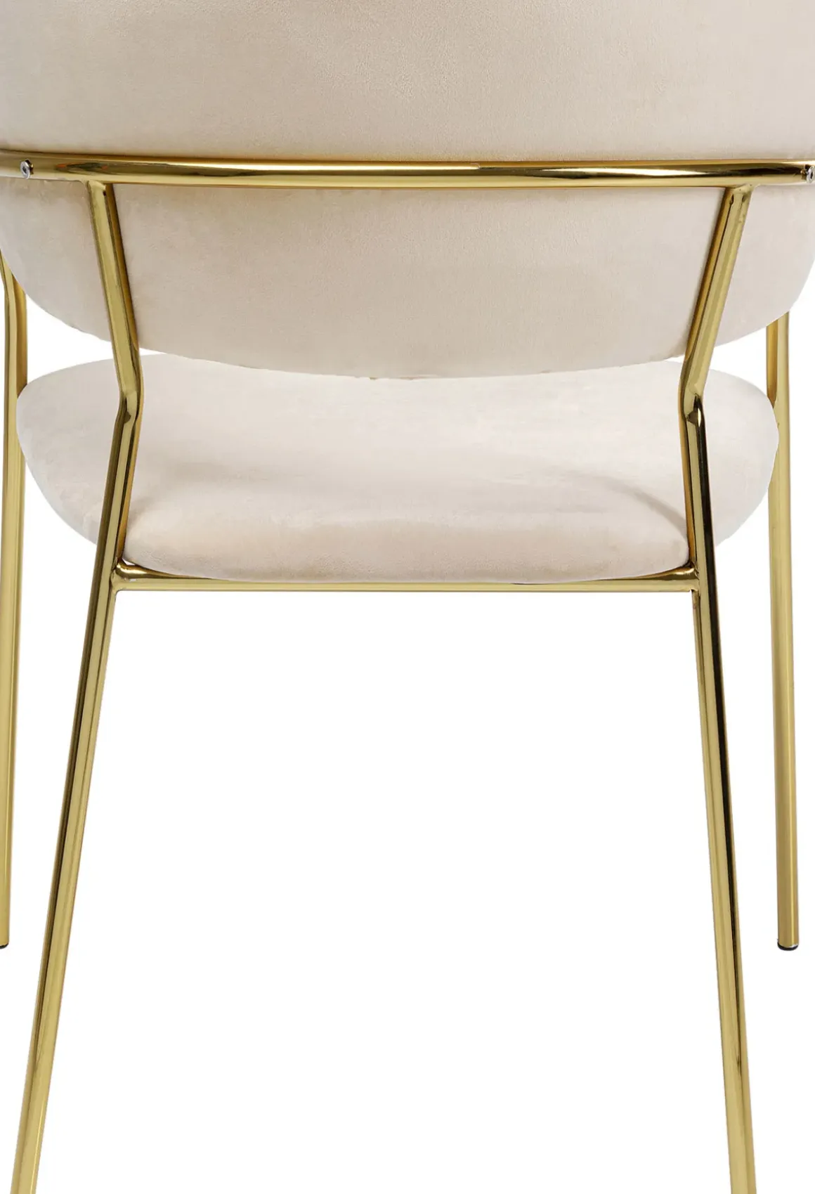 Karmstol Belle - Cremevit Stol med Armstöd, 2 Set - KARE Design