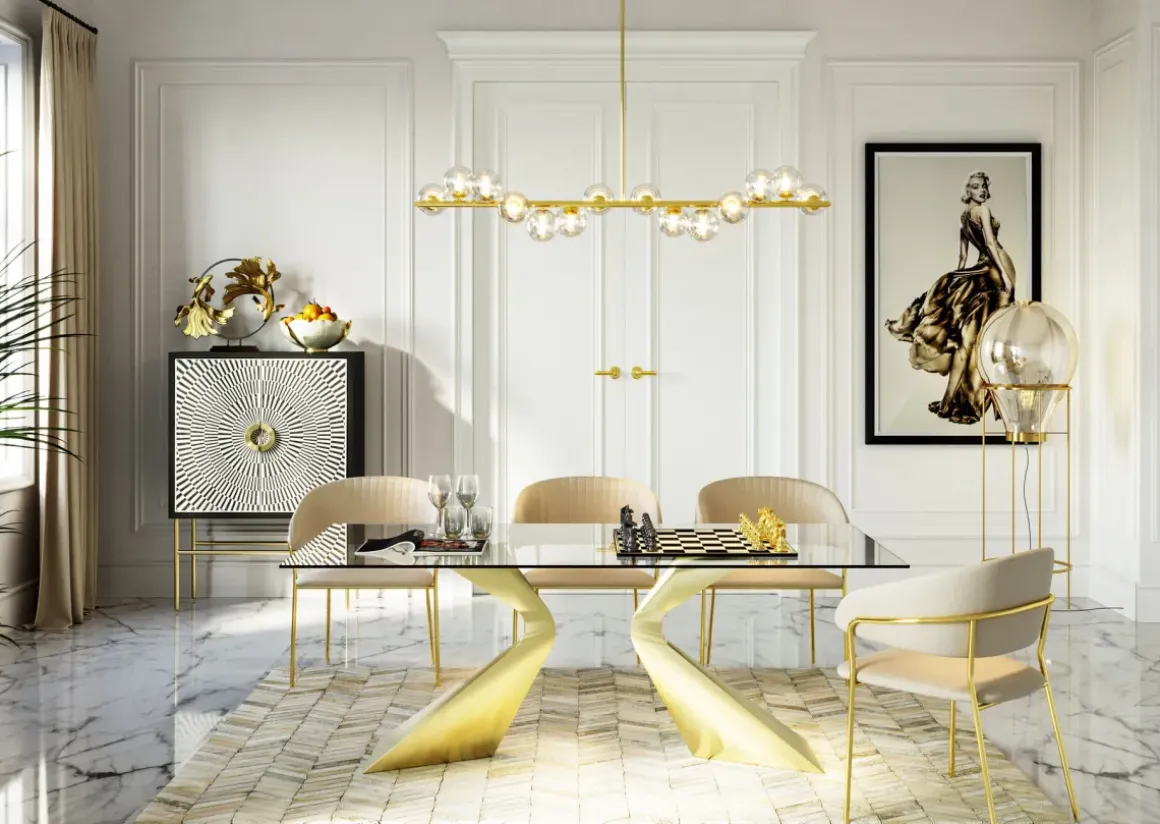 Karmstol Belle - Cremevit Stol med Armstöd, 2 Set - KARE Design