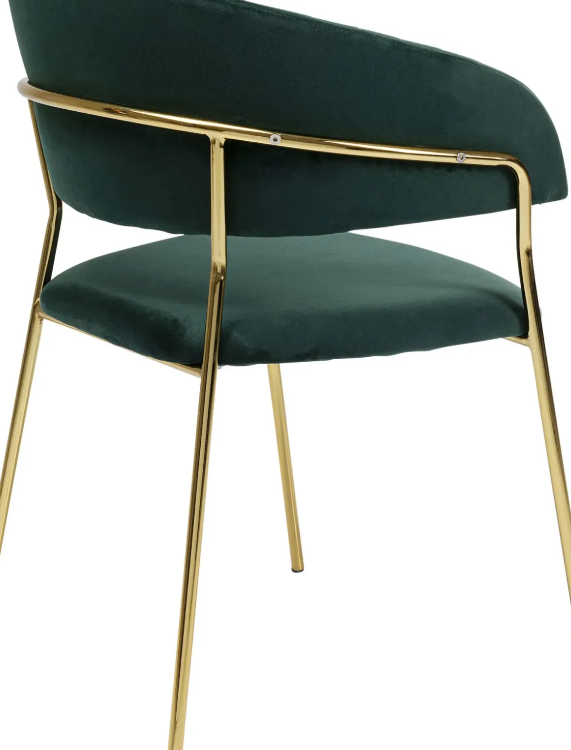 Karmstol Belle - Grön Stol med Armstöd, 2 set - KARE Design