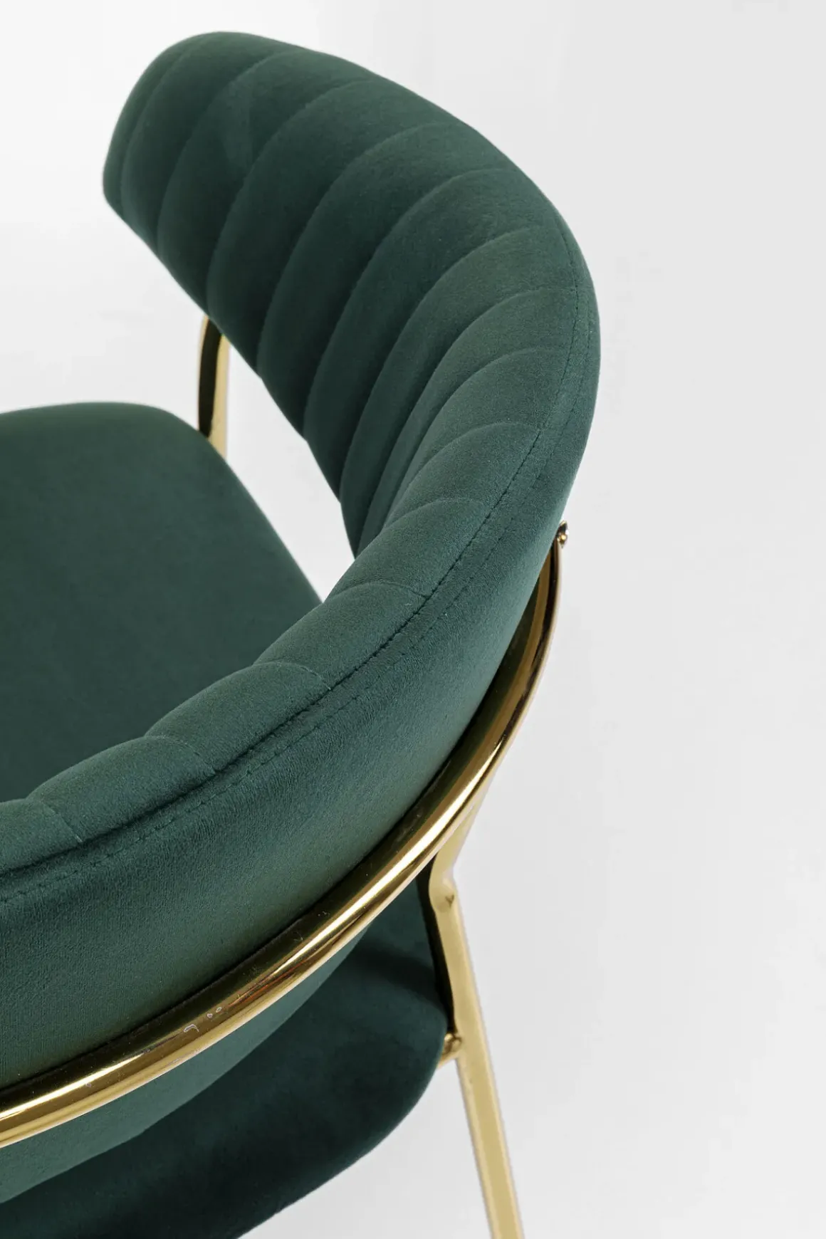 Karmstol Belle - Grön Stol med Armstöd, 2 set - KARE Design