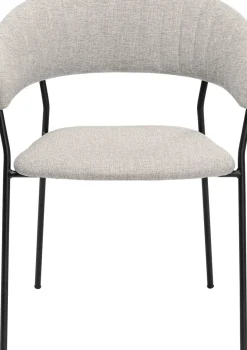 Karmstol Belle - Stol med armstöd, Beige, 2-set - KARE Design