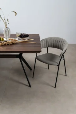 Karmstol Belle - Stol med armstöd, Beige, 2-set - KARE Design