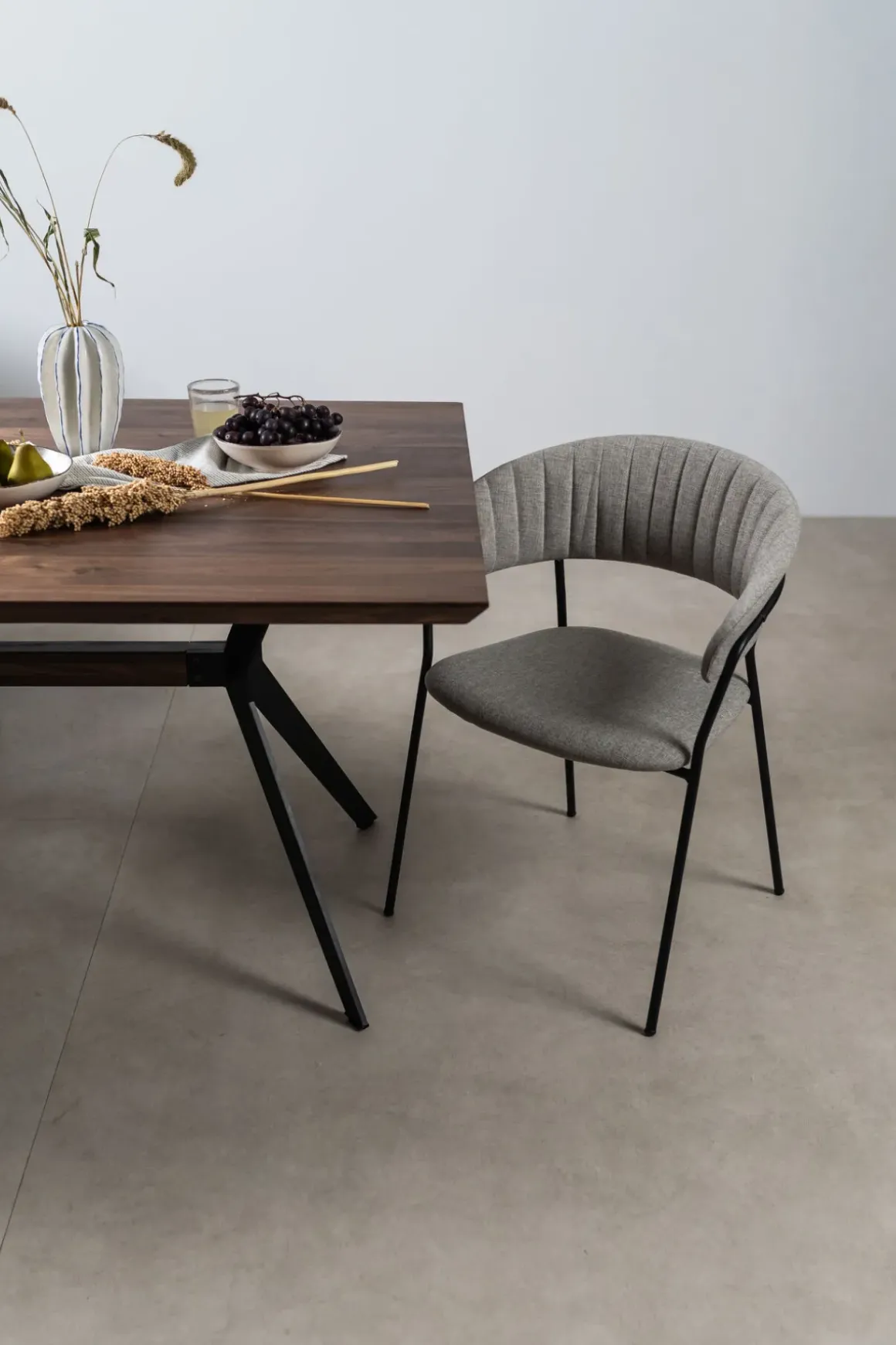 Karmstol Belle - Stol med armstöd, Beige, 2-set - KARE Design