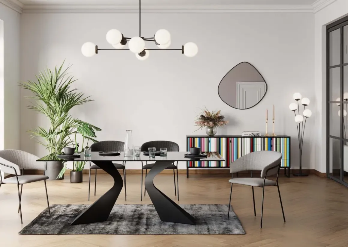 Karmstol Belle - Stol med armstöd, Beige, 2-set - KARE Design