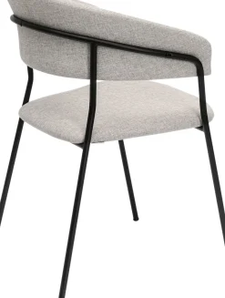 Karmstol Belle - Stol med armstöd, Beige, 2-set - KARE Design